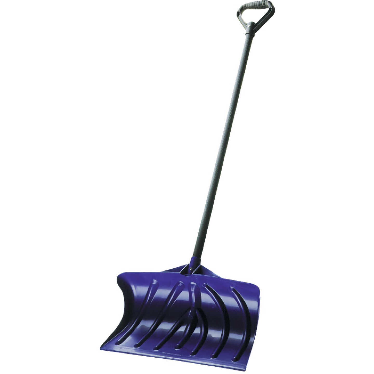 Suncast 20 In. Poly Snow Pusher with 37 In. Steel Handle Image 1