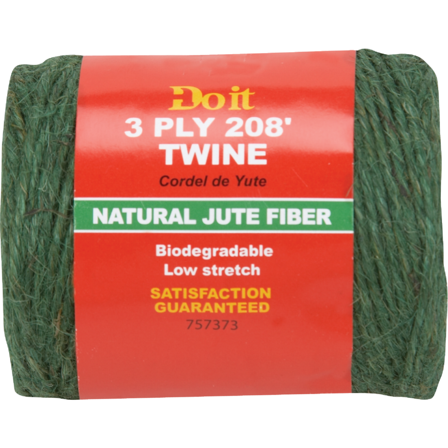 Do it Best 3-Ply x 208 Ft. Green Jute Biodegradable Twine Image 1