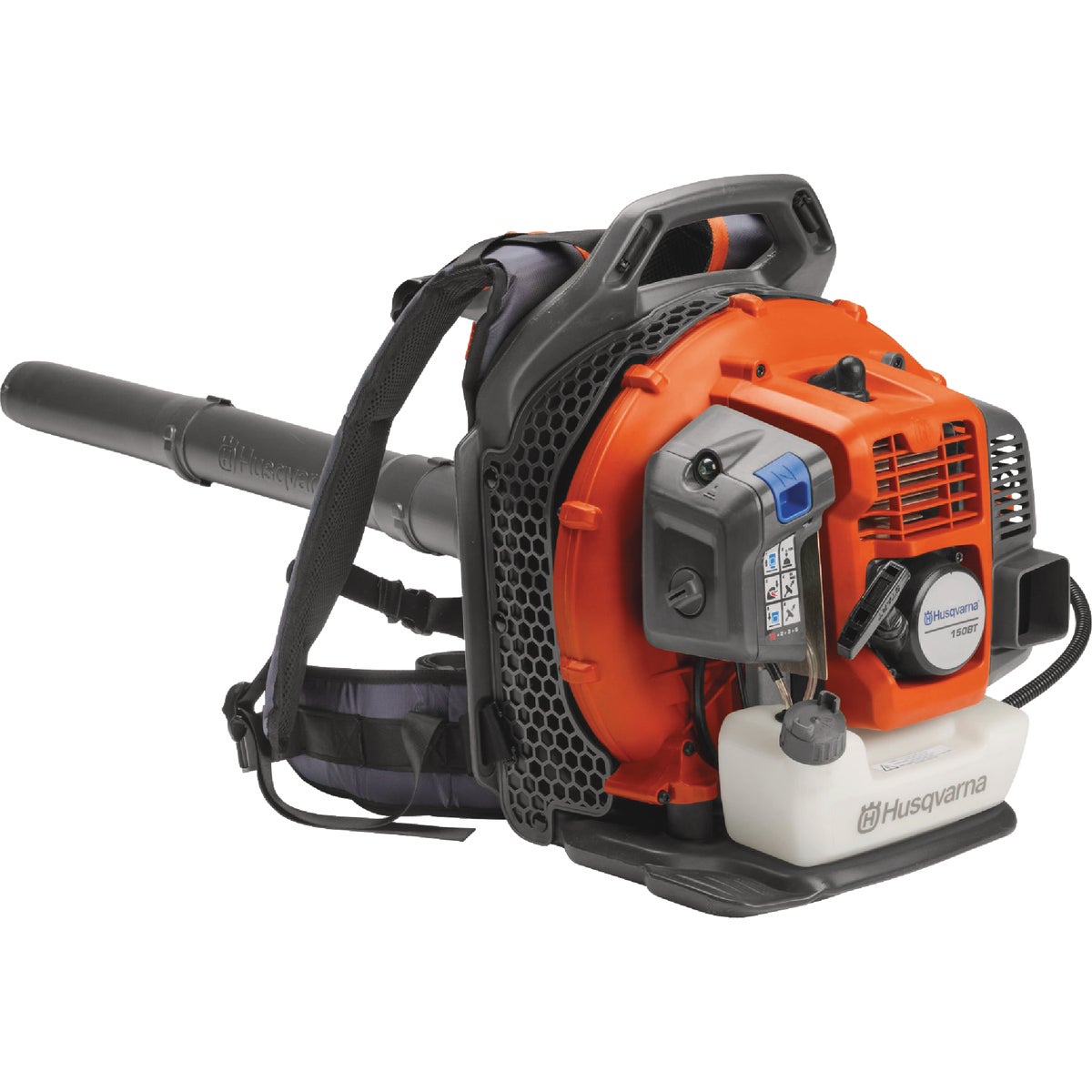 Husqvarna 150BT 50.2cc 2-Cycle Gas 434 CFM 251 MPH Backpack Leaf Blower Image 1