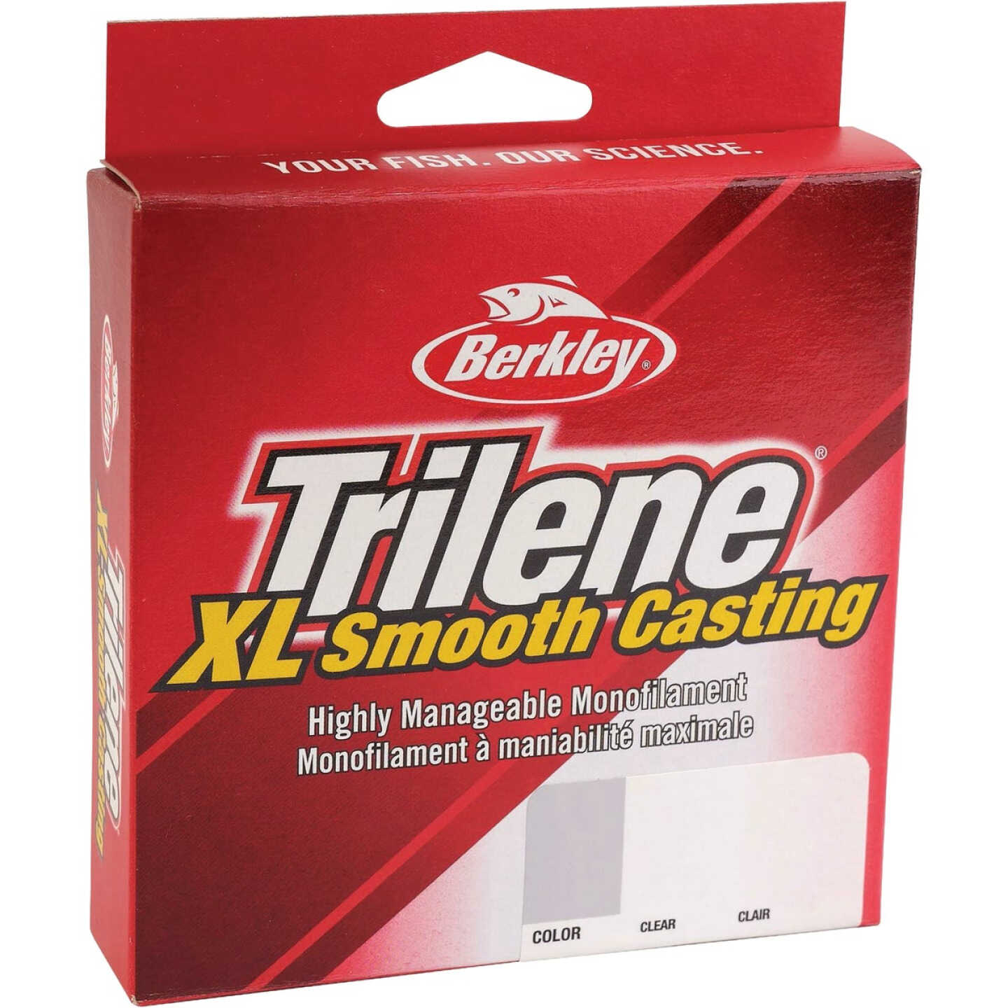 Berkley Trilene XL 8 Lb. 110 Yd. Clear Monofilament Fishing Line Image 1