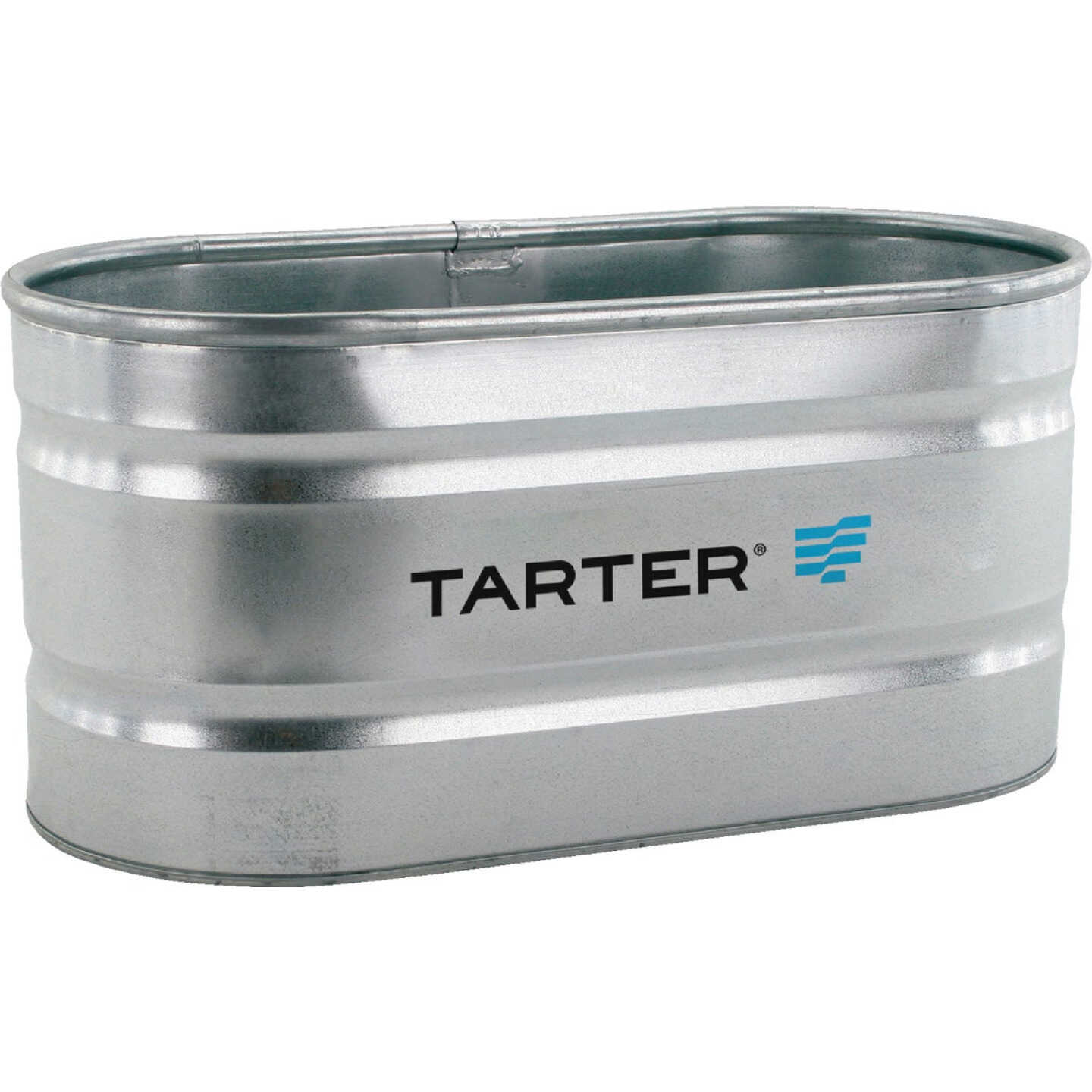 Tarter 100 Gal. Zinc-Coated Steel Galvanized Stock Tank Image 1