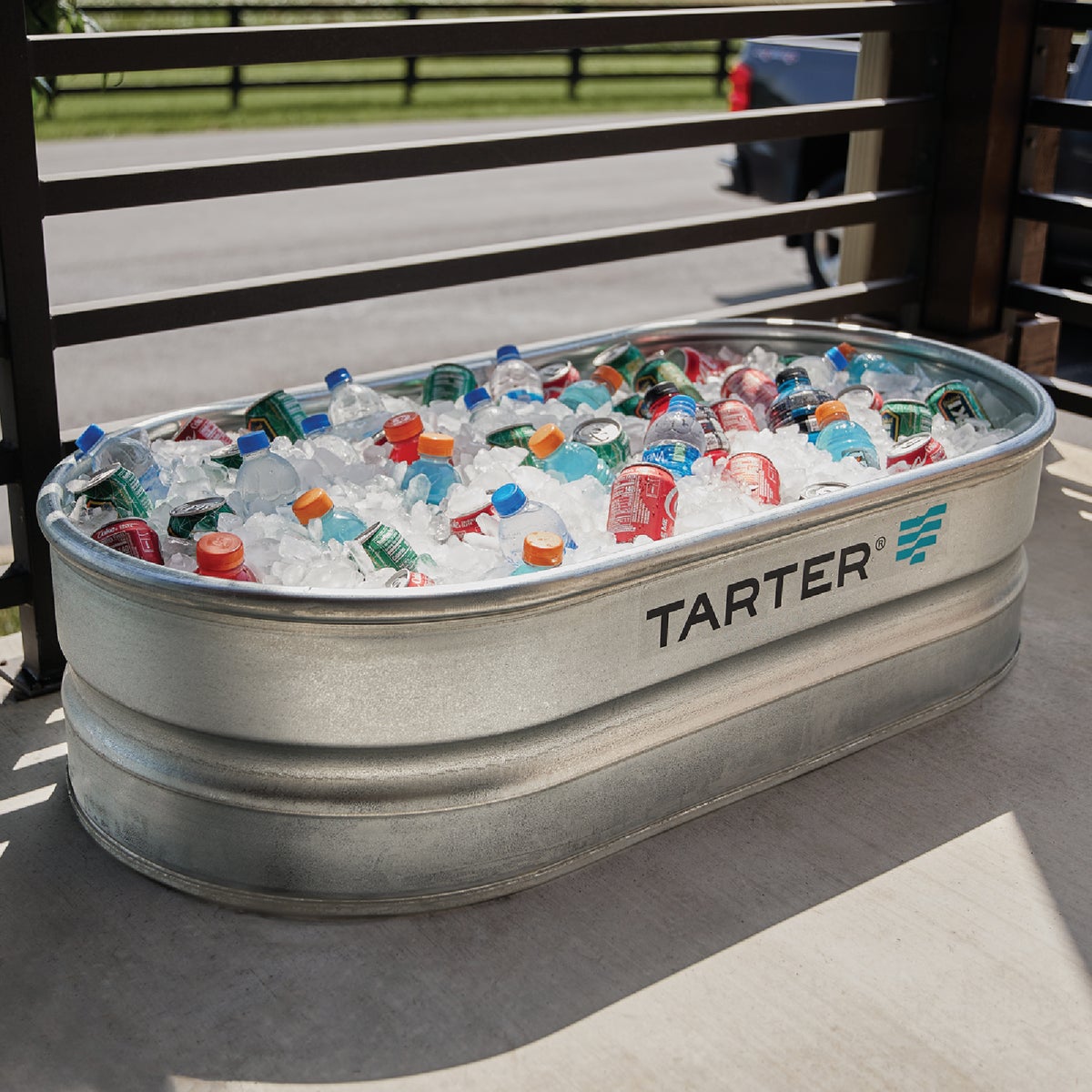 Tarter 40 Gal. Zinc-Coated Steel Galvanized Stock Tank Image 3