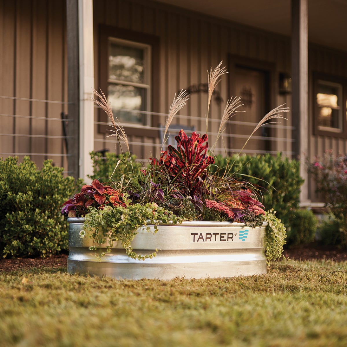 Tarter 40 Gal. Zinc-Coated Steel Galvanized Stock Tank Image 4
