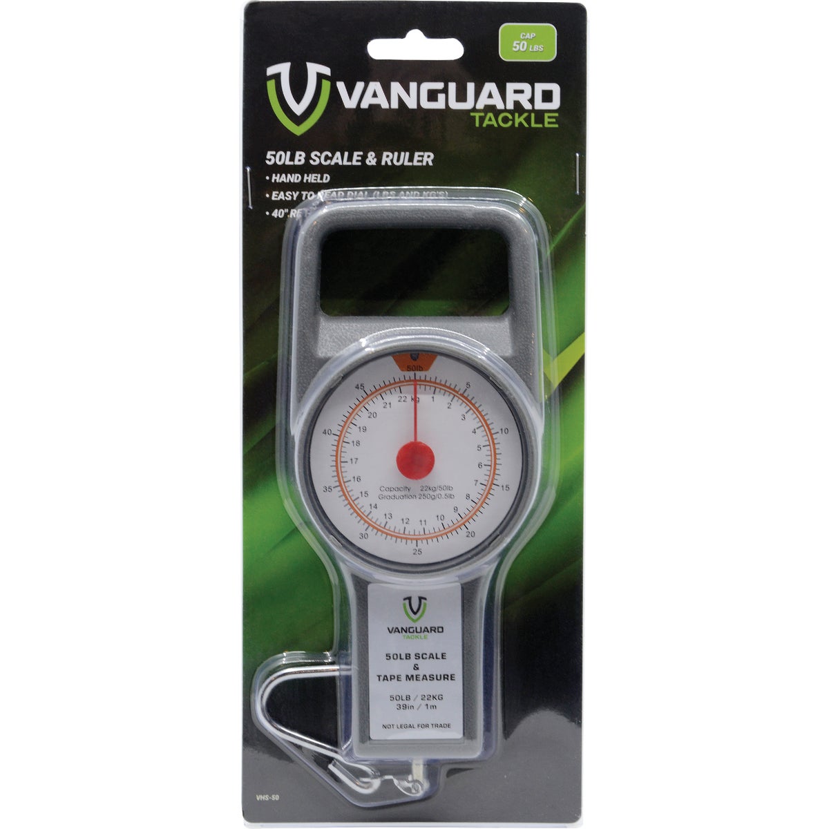 Vanguard 50 Lb. Scale & Ruler