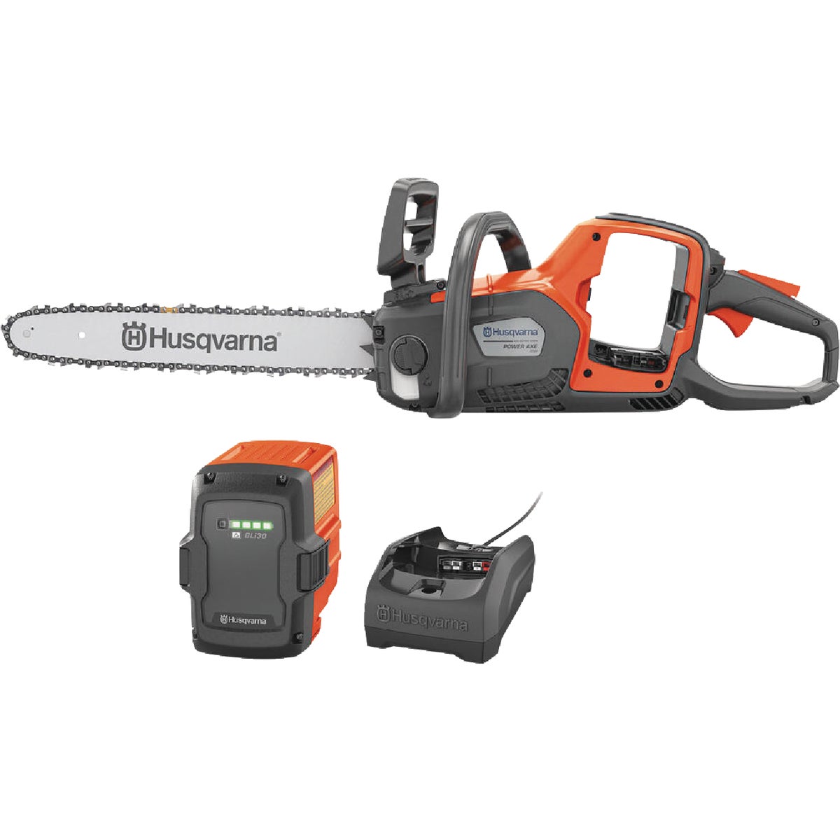 Husqvarna 350i Power Axe 18 In. Battery Chainsaw Kit