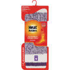 Heat Holders Snowdrop Women's 5 to 9 Purple Crew Sock Image 2
