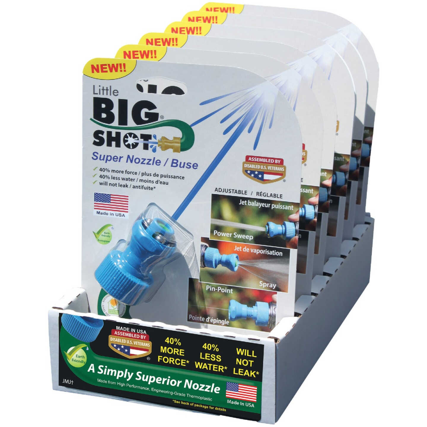 Little Big Shot Thermoplastic Adjustable Twist Hose Nozzle Image 5