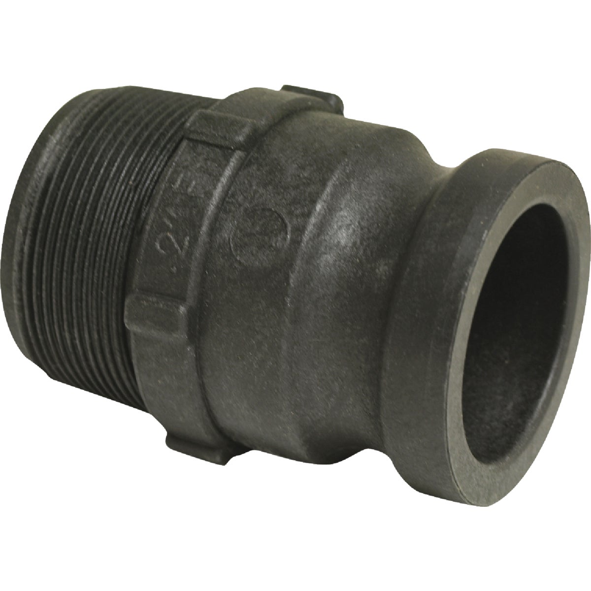 Apache 2 In. Part F Male Cam and Groove Polypropylene Adapter Image 2