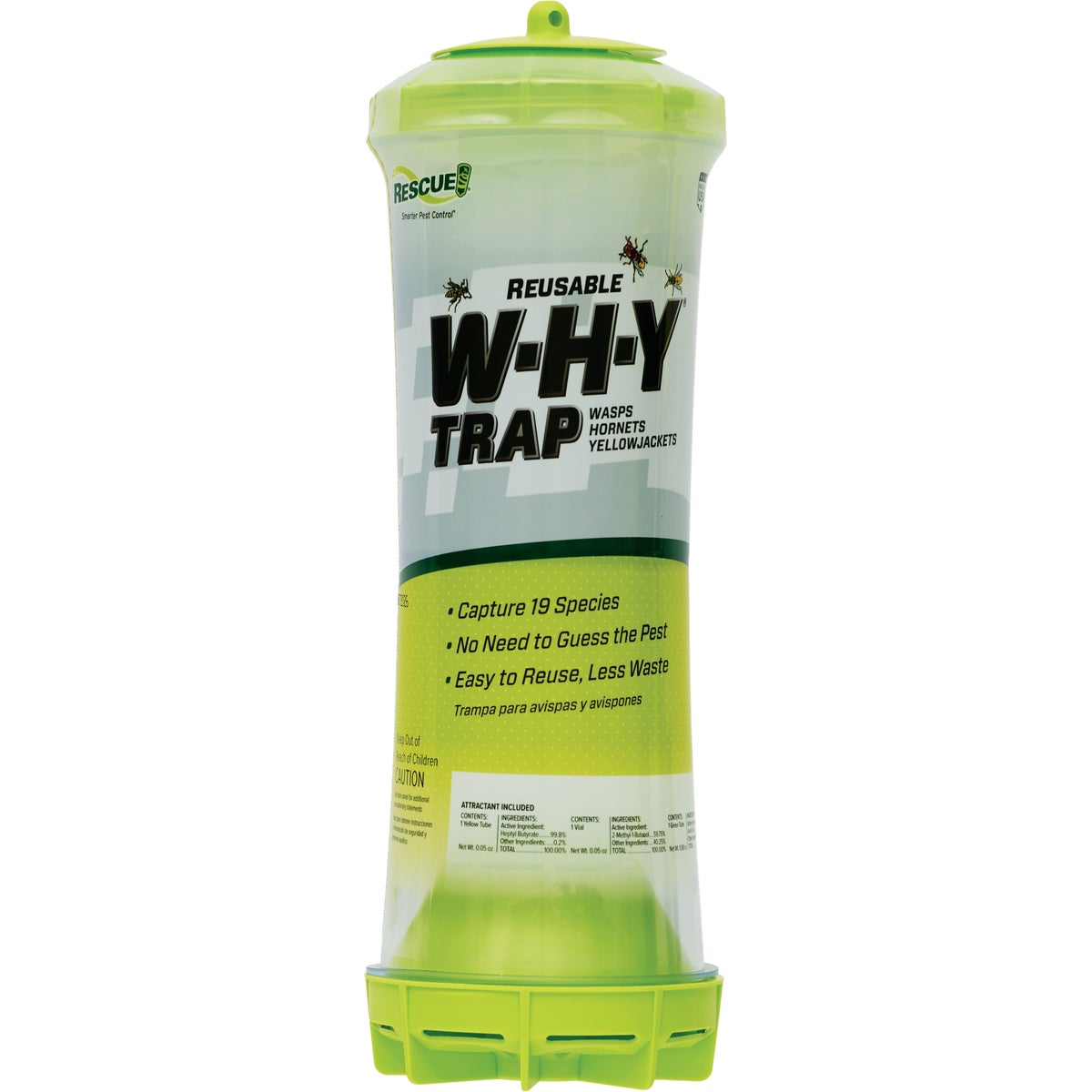 Rescue WHY Reusable Wasp, Hornet, & Yellow Jacket Trap Image 6