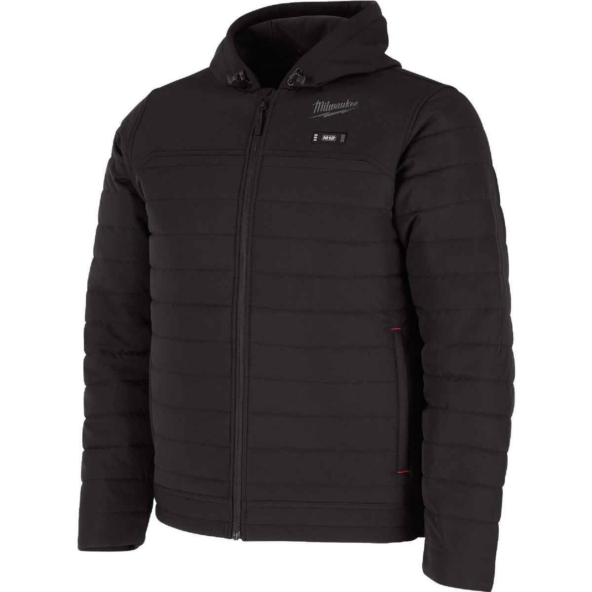 Milwaukee M12 AXIS Men's Black Cordless Heated Jacket, M Image 2