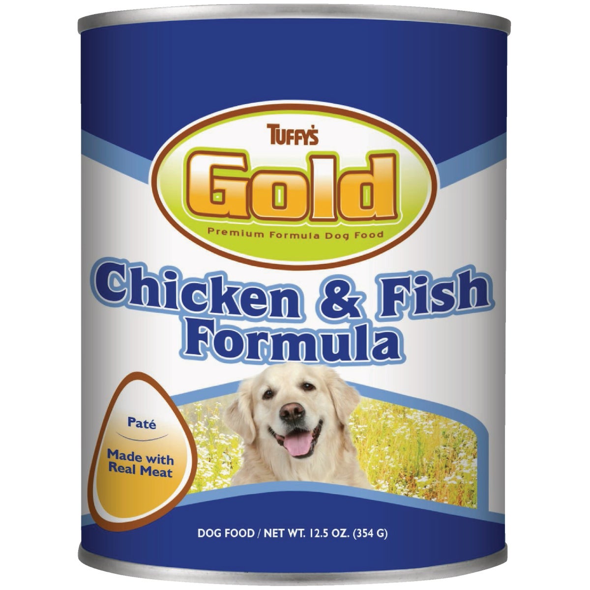 Tuffy's Gold 12.5 Oz. Chicken & Fish Wet Dog Food