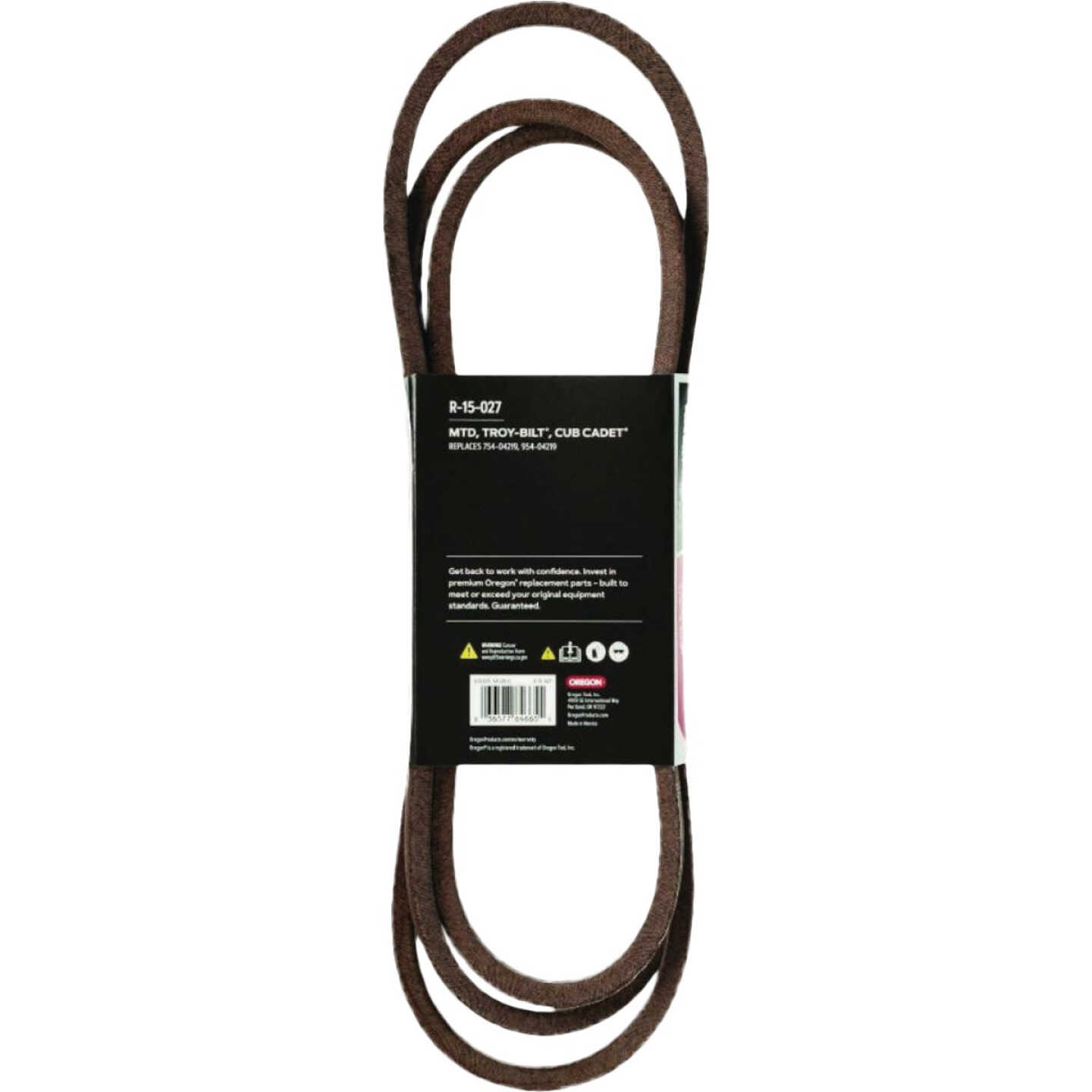 Oregon 1/2 In. x 103 In. Deck Belt for 46 In. Riding Mowers Image 5
