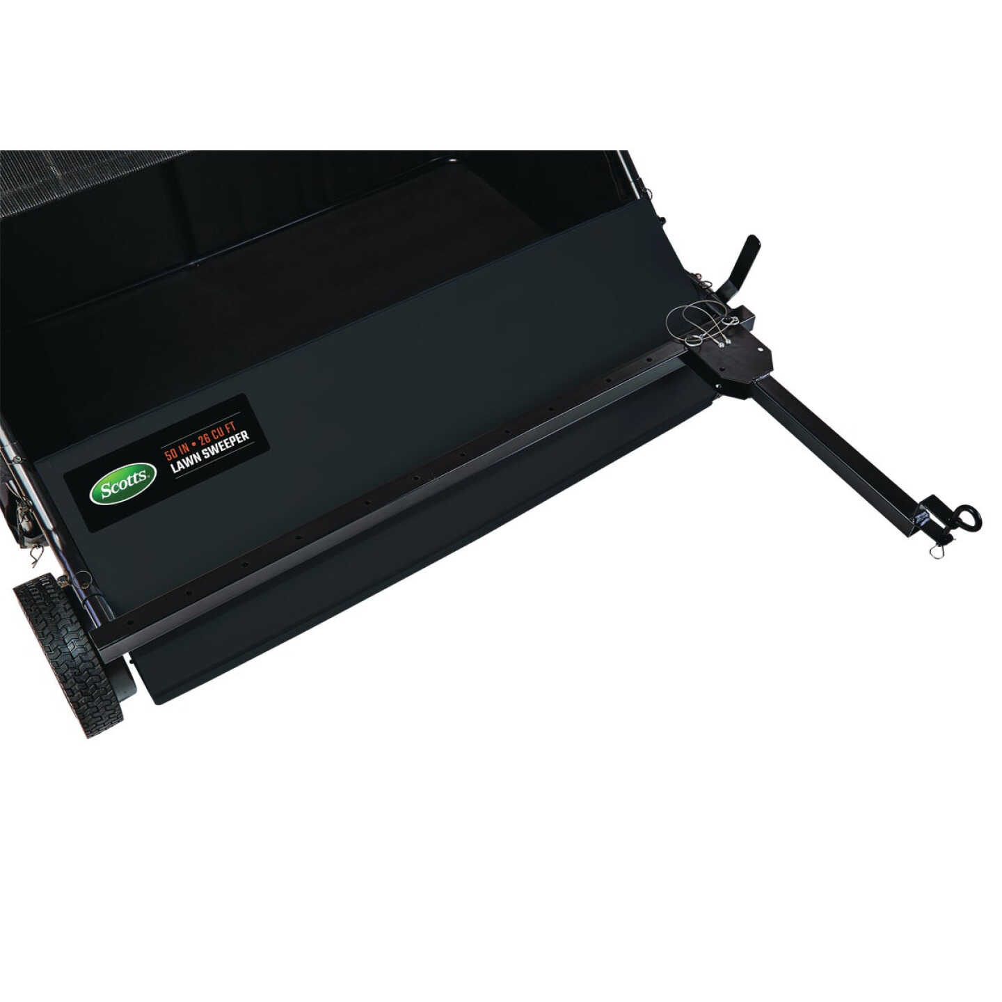 Scotts 50 In. 26 Cu. Ft. Tow-Behind Lawn Sweeper Image 2