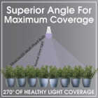 Miracle LED Kitchen Gardener 9W LED Grow Light Kit with SproutMatic Timer Image 4