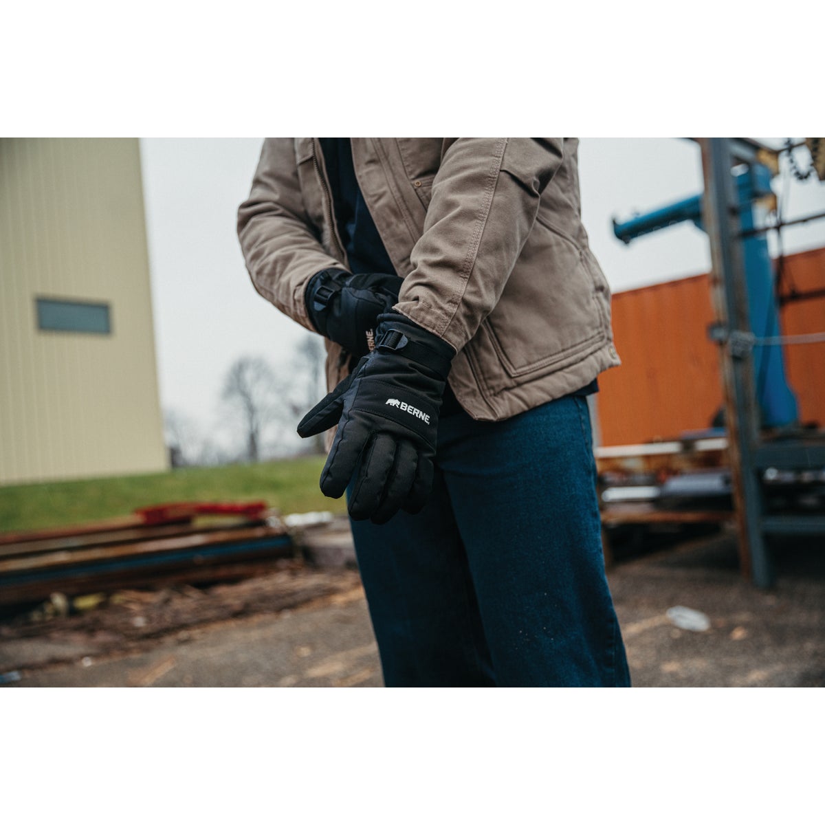 Berne Men's Medium Heavy-Duty Insulated Work Glove Image 4