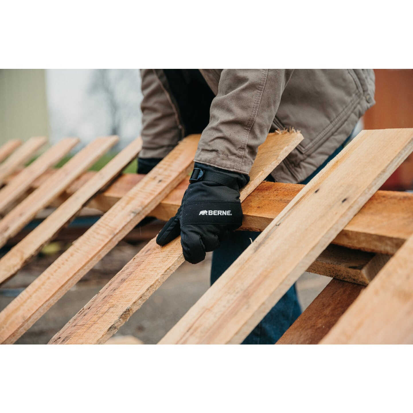 Berne Men's Medium Heavy-Duty Insulated Work Glove Image 2