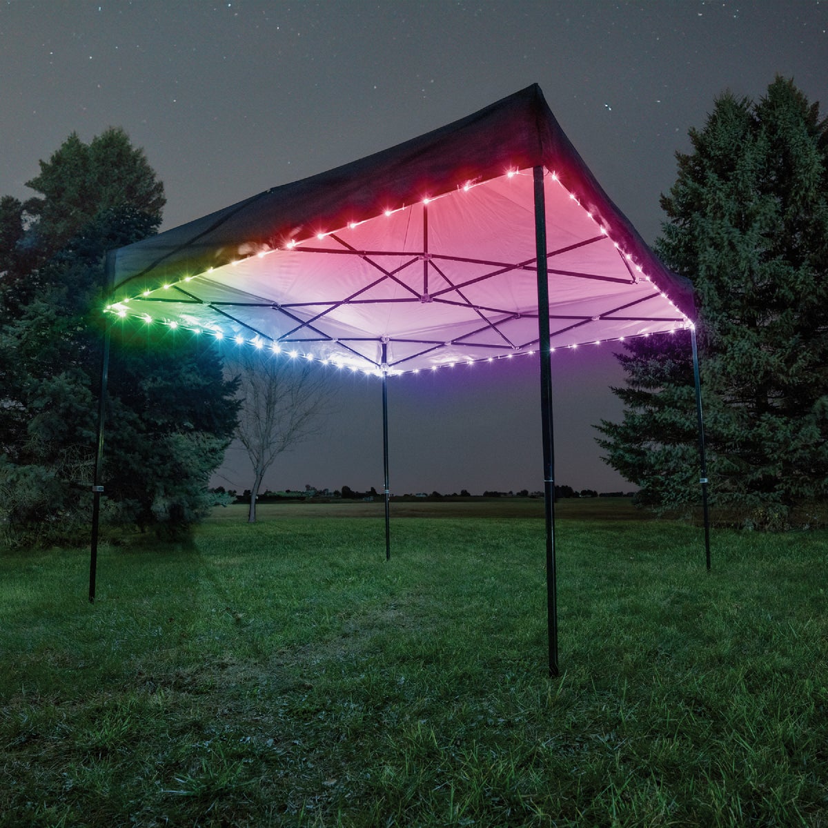 Brightz Canopybrightz 40 Ft. Color Select LED Canopy String Light Set