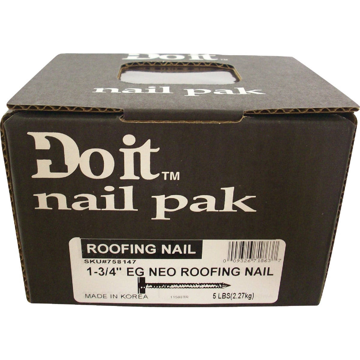 Do it 1-3/4 In. Hot Galvanized Roofing Nails (107 Ct., 1 Lb.). Image 1