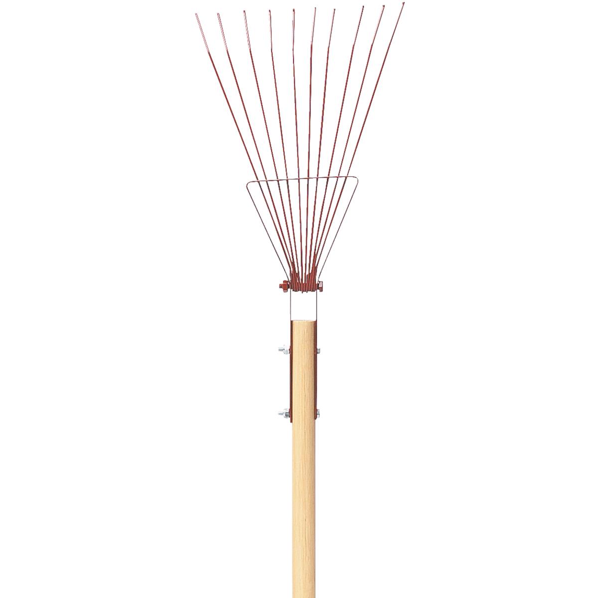 Gardex 48 In. Wood Handle 10-Tine Shrub Rake