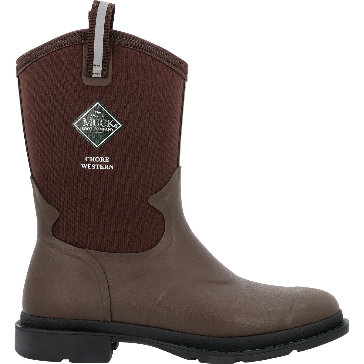 The Muck Boot Company Men's 12 Dark Brown Chore Western Mid Boot Image 7