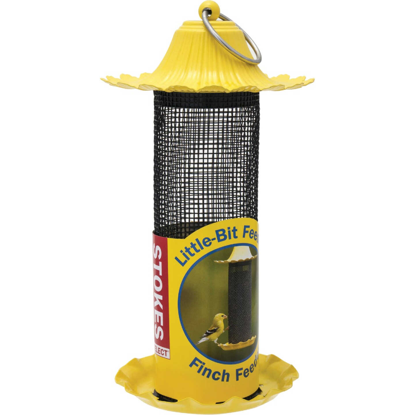Stokes Select Little-Bit 9 In. 1/2 Lb. Capacity Finch Thistle Screen Feeder Image 1