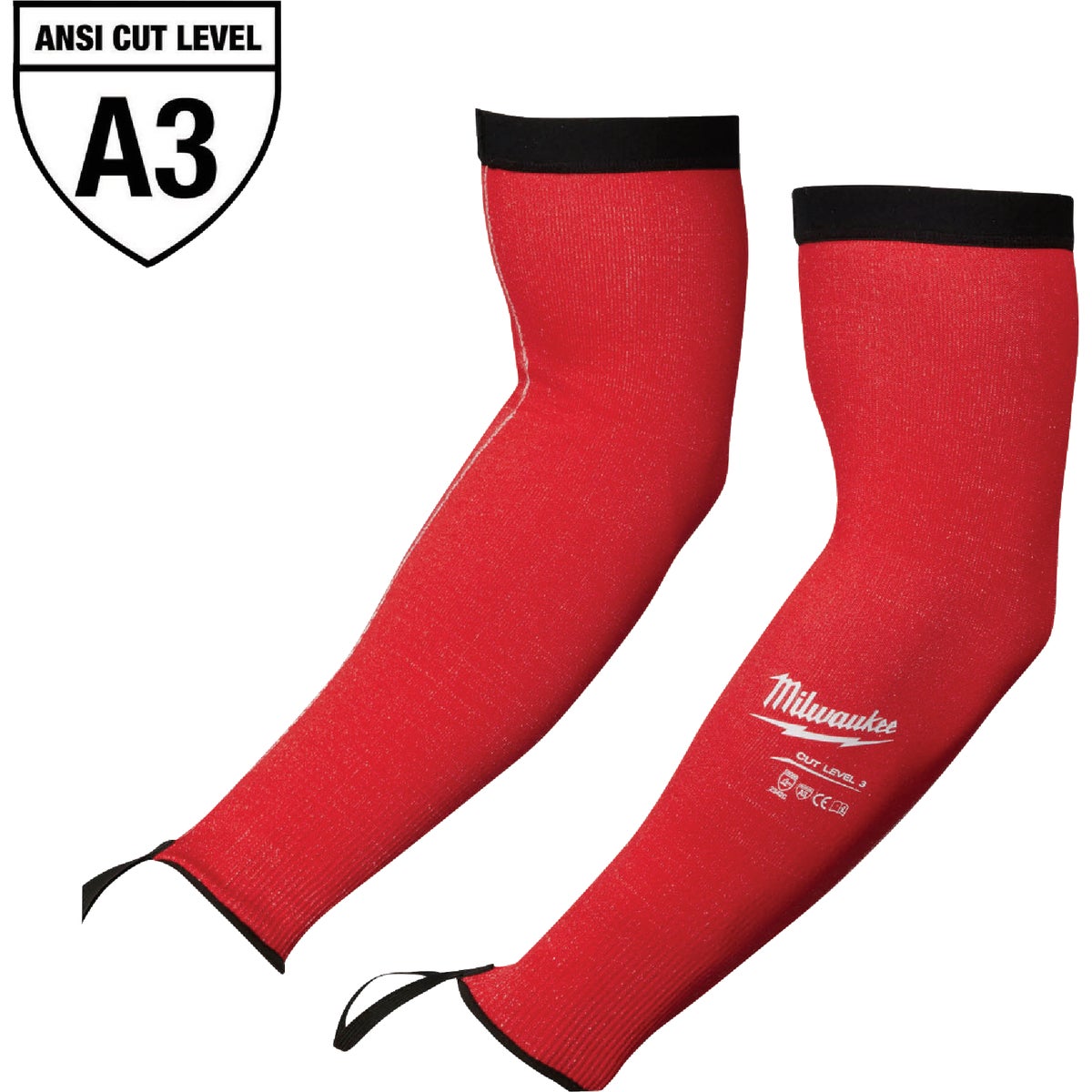 Milwaukee 18 In. Cut Level 3 Protective Sleeves Image 4