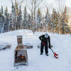 Garant 18 In. Poly Blade Snow Shovel with Ergo Handle Image 4