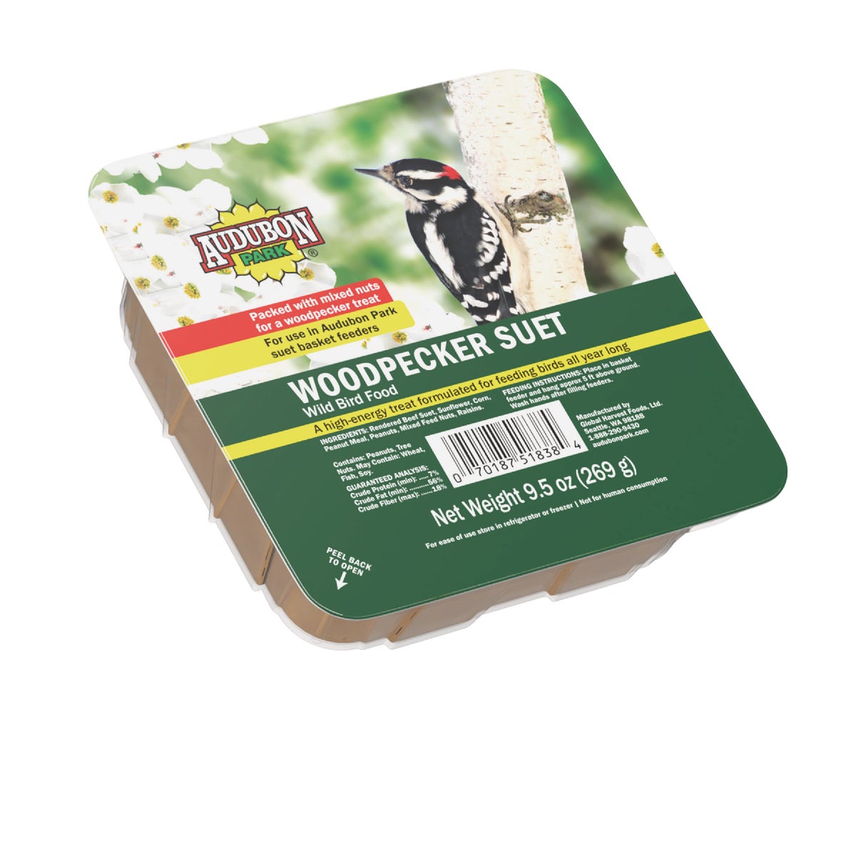 Audubon Park 9.5 Oz. Woodpecker Suet
