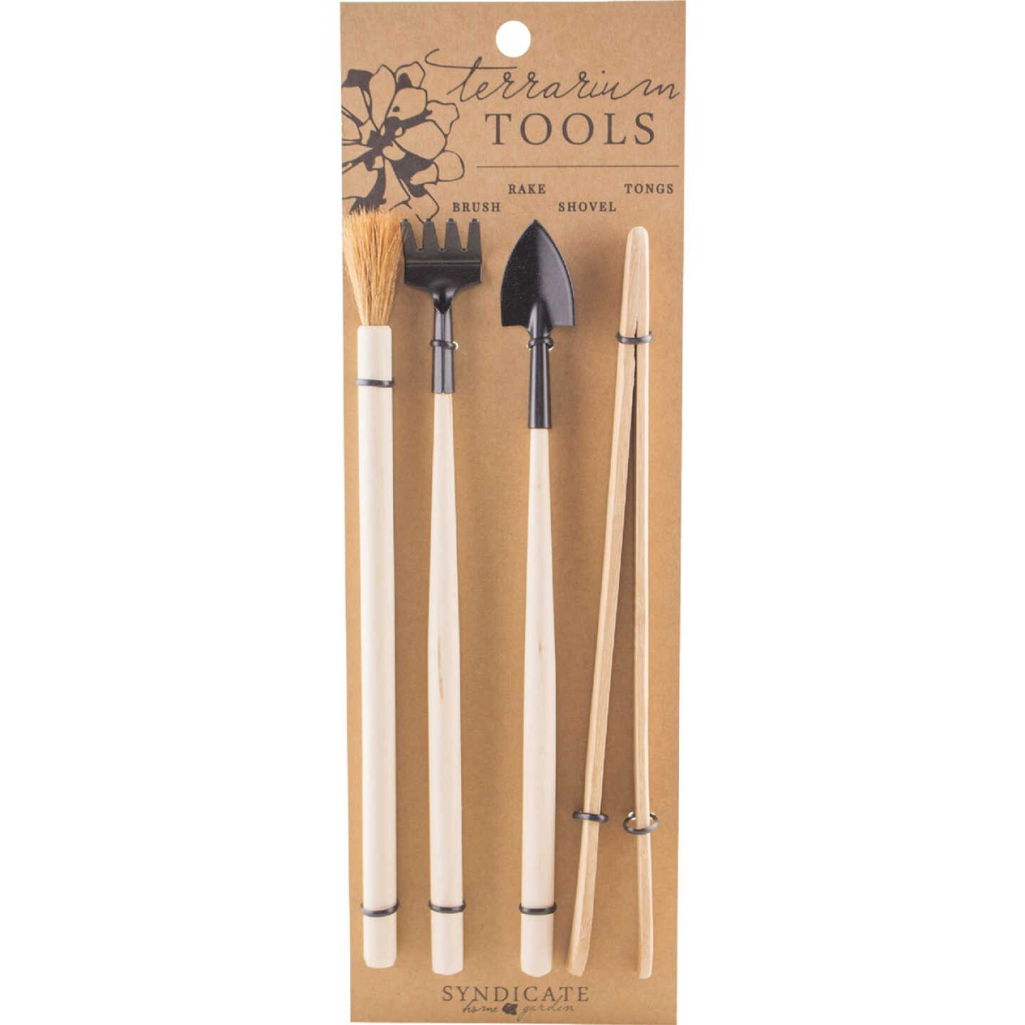 Syndicate Home and Garden Terrarium Tool Kit (4-Piece) Image 1