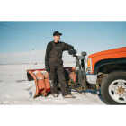 Berne Men's XL Black Heartland Insulated Washed Duck Bib Overalls Image 5