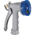 Best Garden Metal 5-Pattern Nozzle, Blue & Gray Image 3