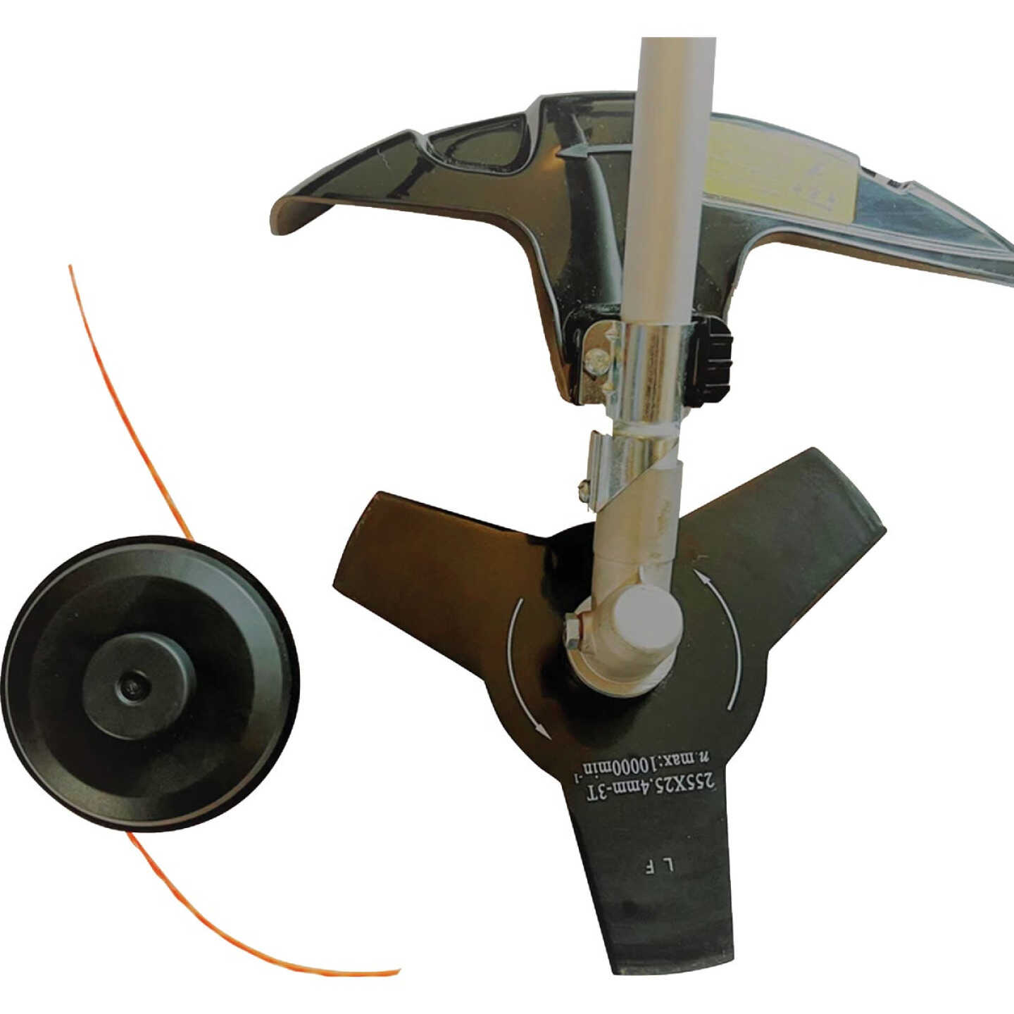 Senix 4QL 31cc 4-Cycle Gas Powered 10 In. Brush Cutter and 17.7 In. String Trimmer Image 6