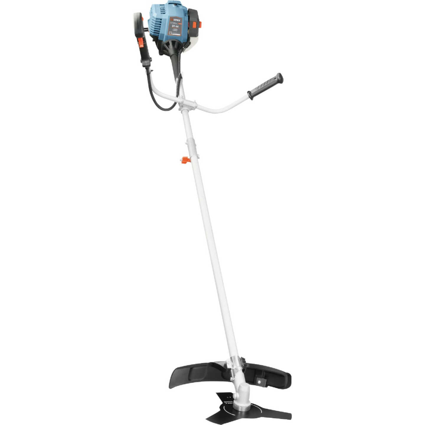 Senix 4QL 31cc 4-Cycle Gas Powered 10 In. Brush Cutter and 17.7 In. String Trimmer Image 3