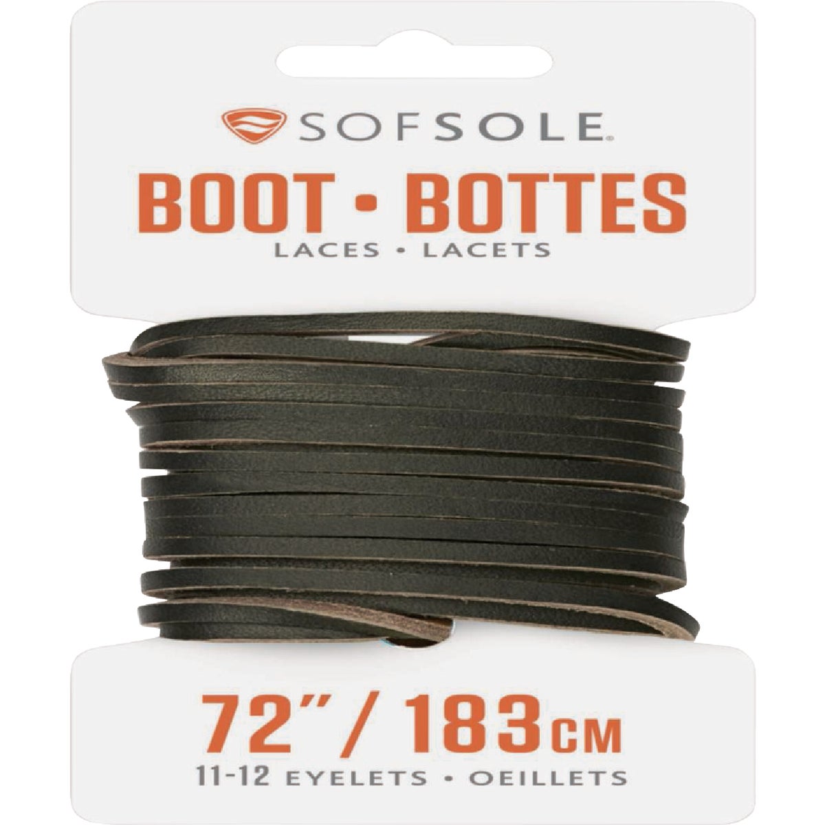 Sof Sole 72 in. Natural Boot Laces