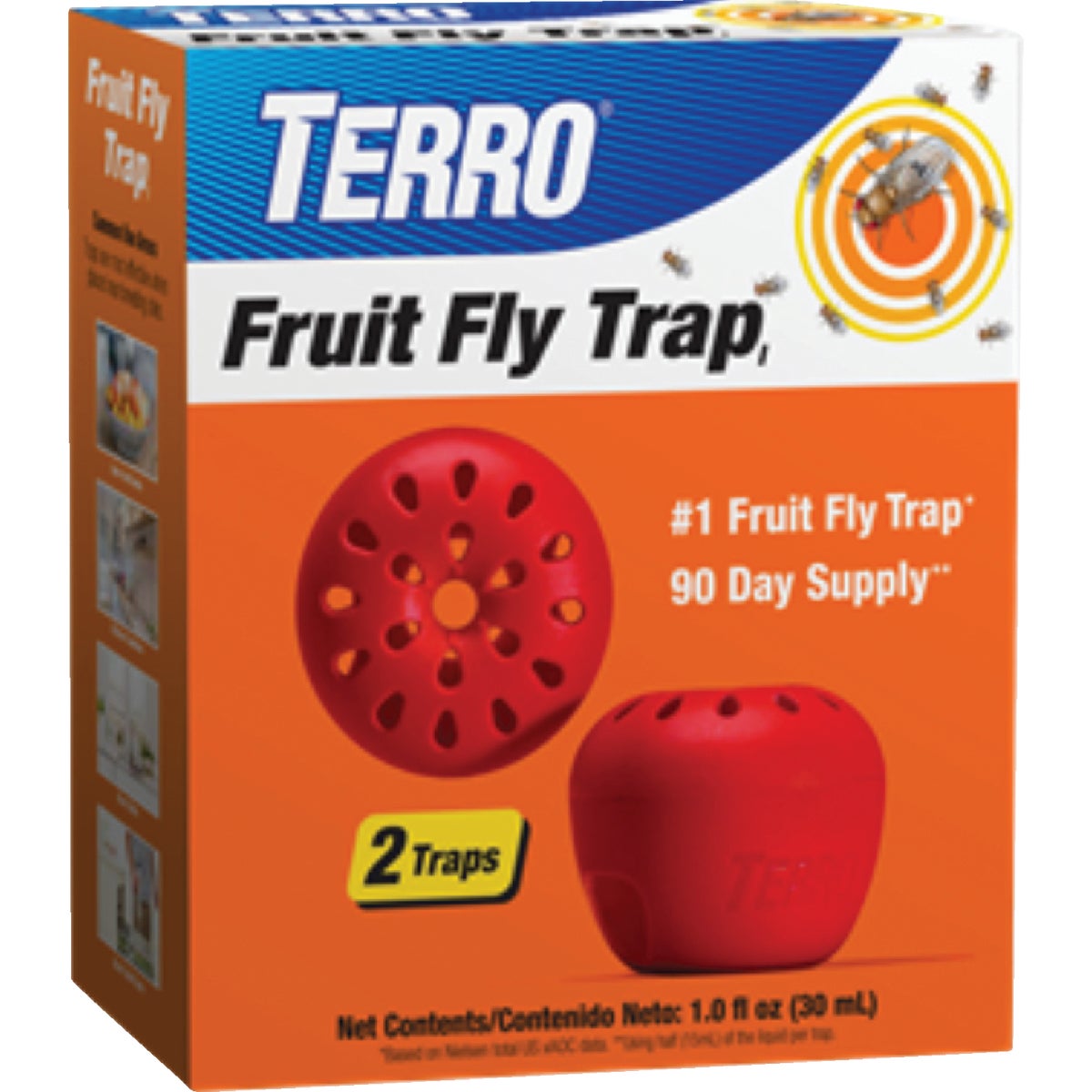 Terro Disposable Indoor/Outdoor Fly Trap (2-Pack)