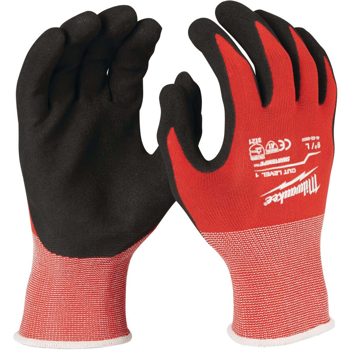 Milwaukee Unisex XL Nitrile Coated Cut Level 1 Work Glove