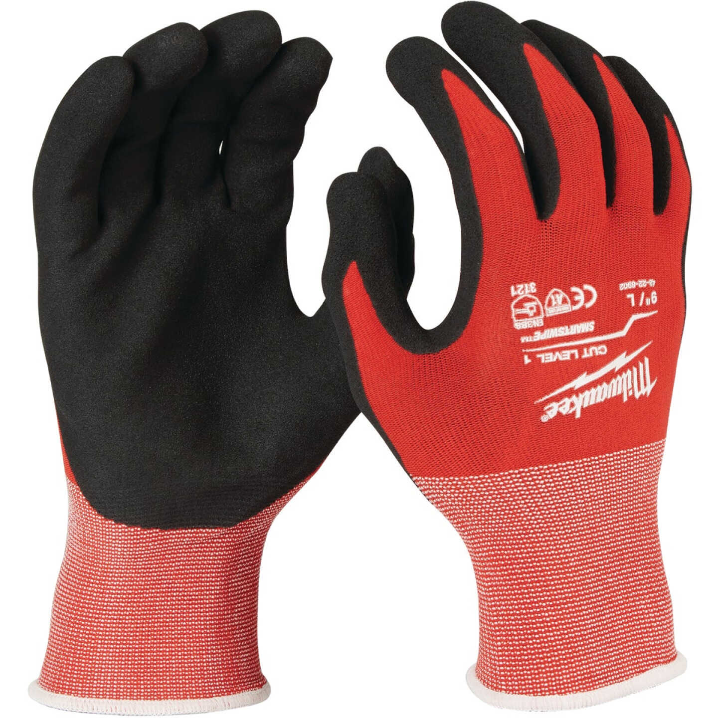 Milwaukee Unisex XL Nitrile Coated Cut Level 1 Work Glove Image 1