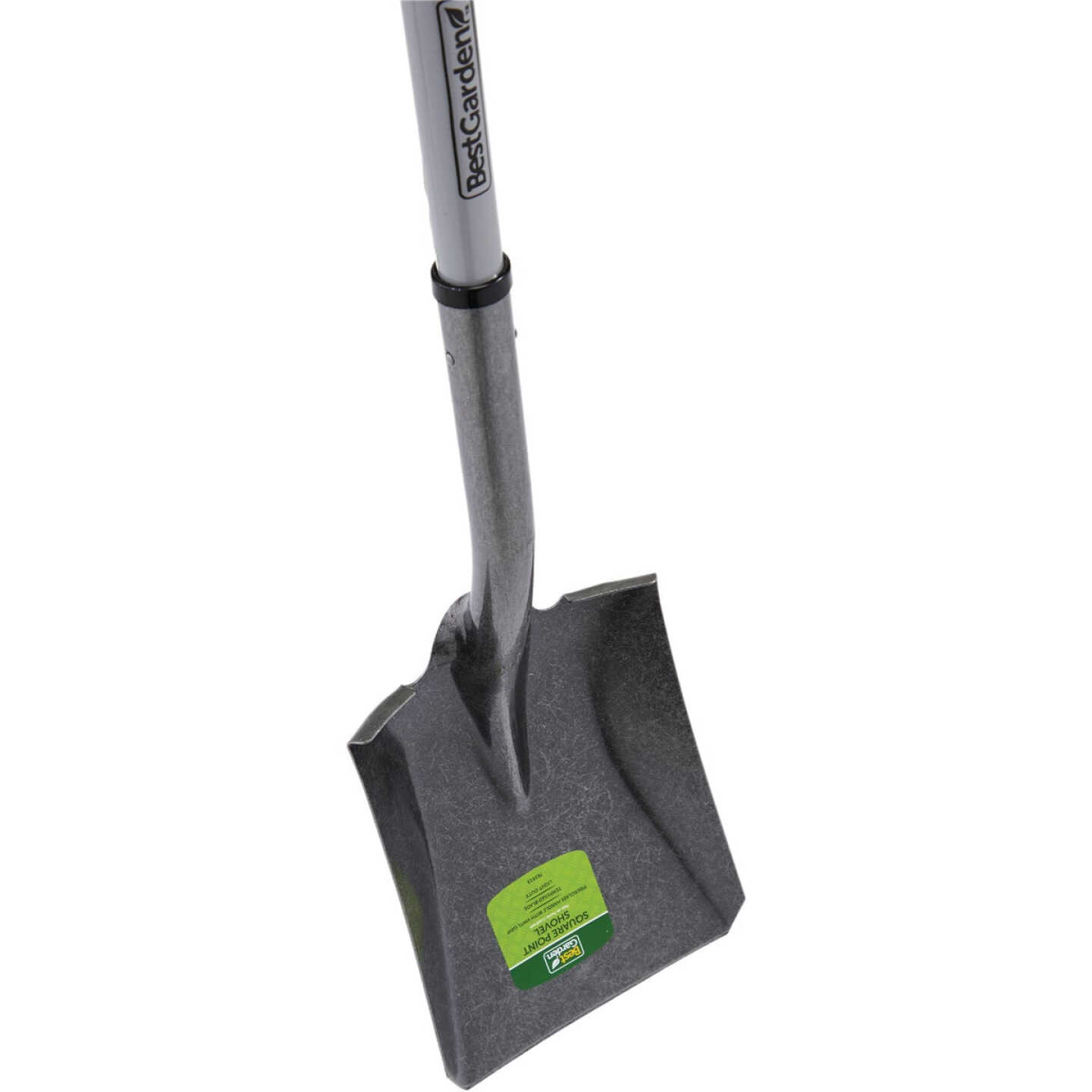 Best Garden 46 In. Fiberglass Handle Square Point Shovel Image 3