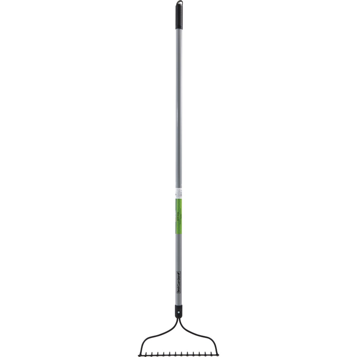 Best Garden 14 In. Steel Bow Garden Rake with Fiberglass Handle (14-Tine) Image 2