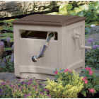 Suncast Smart Trak Hideaway 225 Ft. x 5/8 In. Taupe with Bronze Lid Resin Hose Reel Image 2