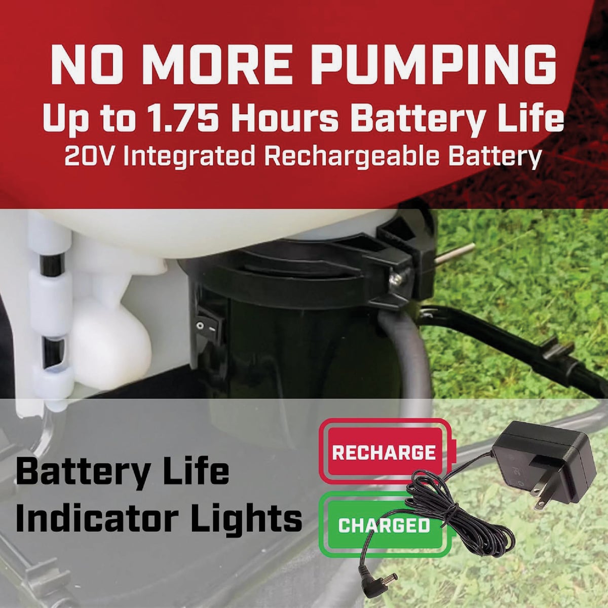 Chapin 4 Gal. 20V Rechargeable Battery Backpack Sprayer Image 4