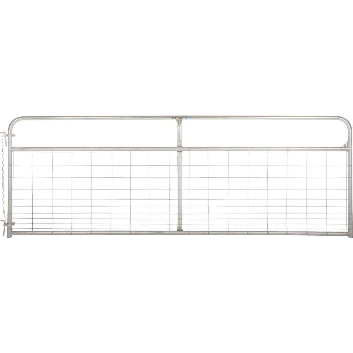 Tarter 50 In. H. x 12 Ft. L. x 1-3/4 In. Tube Diameter Galvanized Wire-Filled Tube Gate