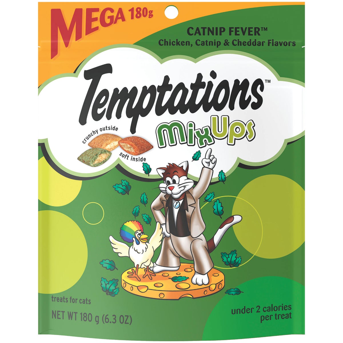 Temptations Catnip Fever 6.3 Oz. Cat Treats Image 1