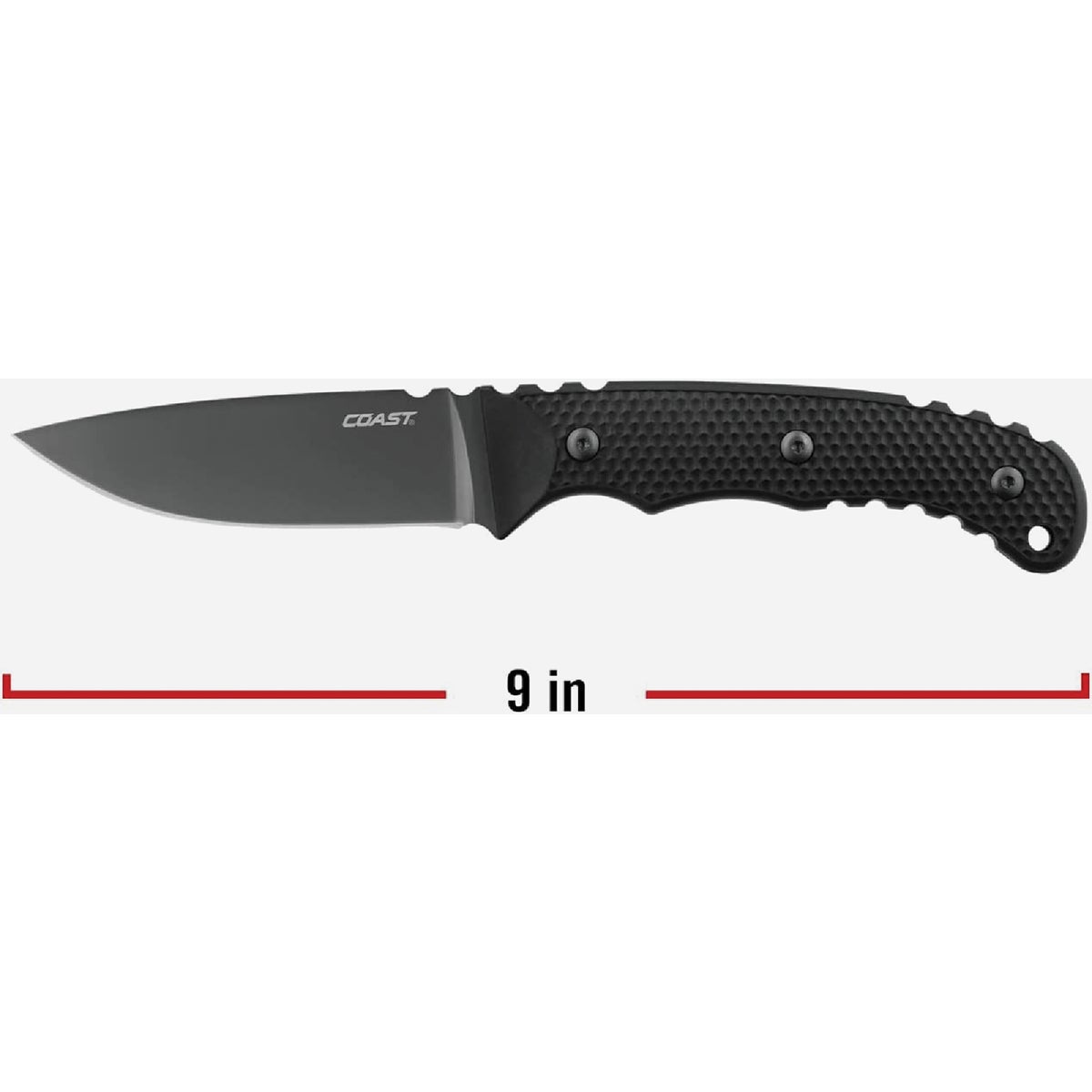 Coast F402 4 In. Stainless Steel Fixed Blade Knife Image 6