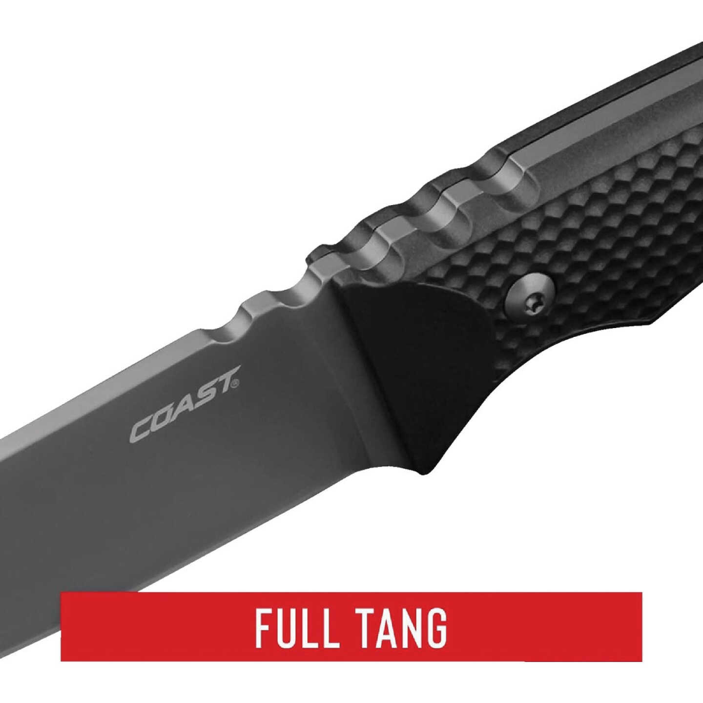 Coast F402 4 In. Stainless Steel Fixed Blade Knife Image 2