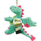 goDog Dragons Large Seafoam Squeaky Plush Dog Toy Image 1
