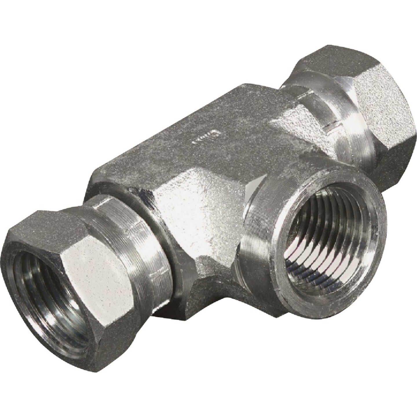 Apache 1/2 In. Female Pipe x 1/2 In. Female Pipe Swivel Hydraulic Hose Adapter Image 1