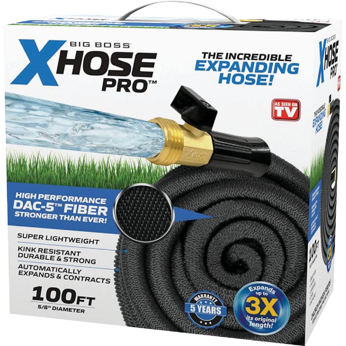 Big Boss XHose Pro 5/8 In. Dia. X 100 Ft. L. Expandable Hose Image 1
