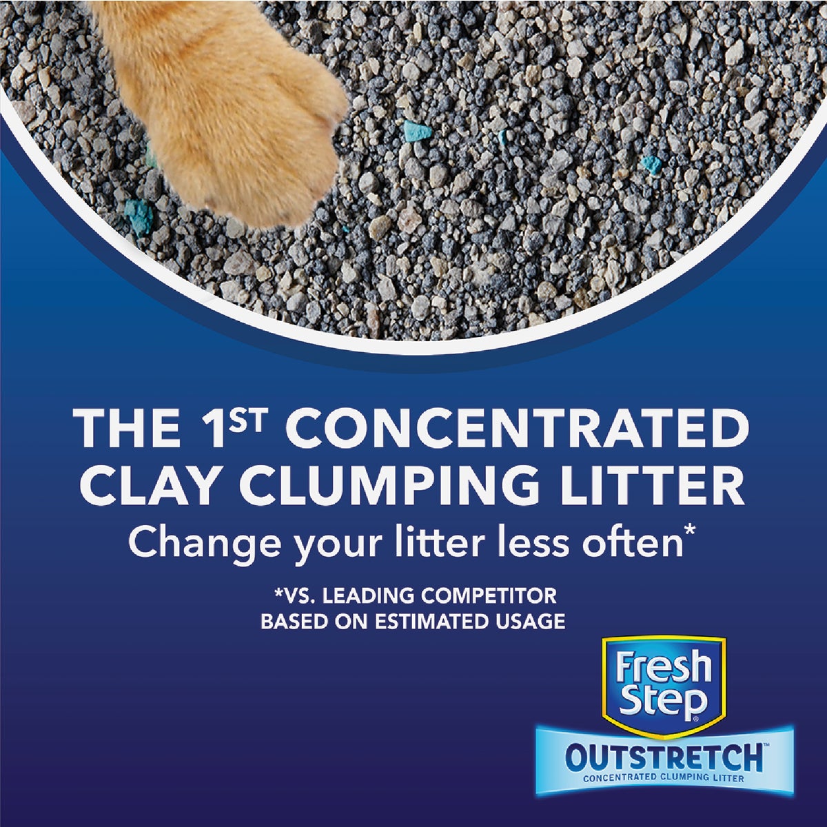 Fresh Step Outstretch 19 Lb. Concentrated Clumping Cat Litter Image 2