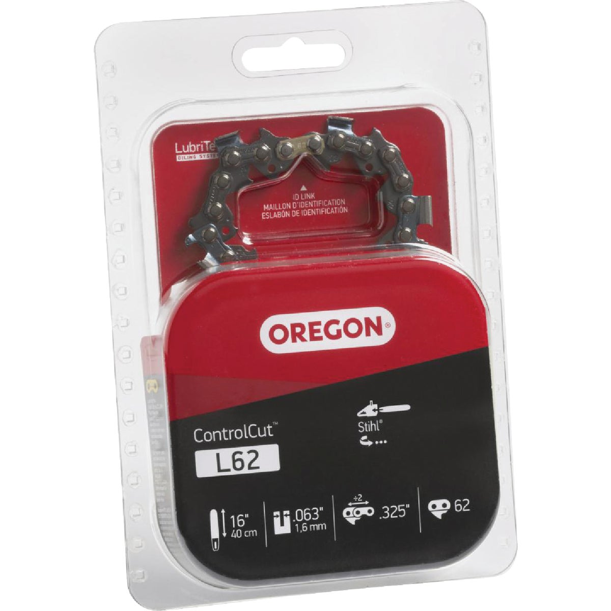 Oregon L62 ControlCut Saw Chain for 16 in. Bar - 62 Drive Links - fits Several Stihl models Image 5